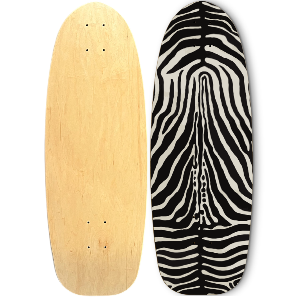 ZEBRA + SKATEBOARD