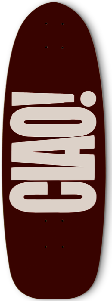 CIAO! (burgundy)