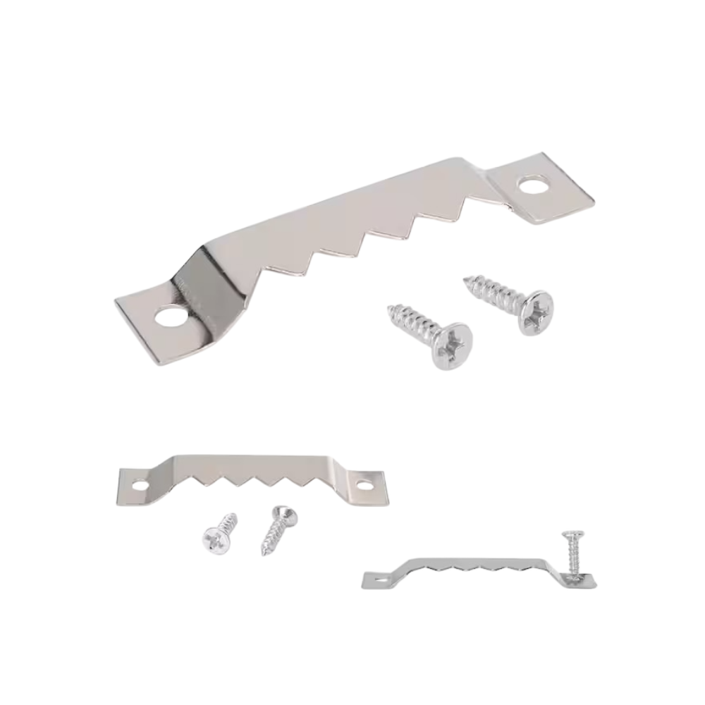 Sawtooth Picture Hanger Set – 3-Pack with Screws