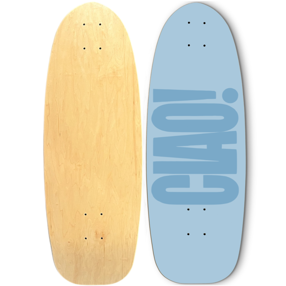 CIAO (blue) + SKATEBOARD