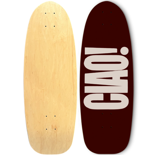 CIAO (red) + SKATEBOARD