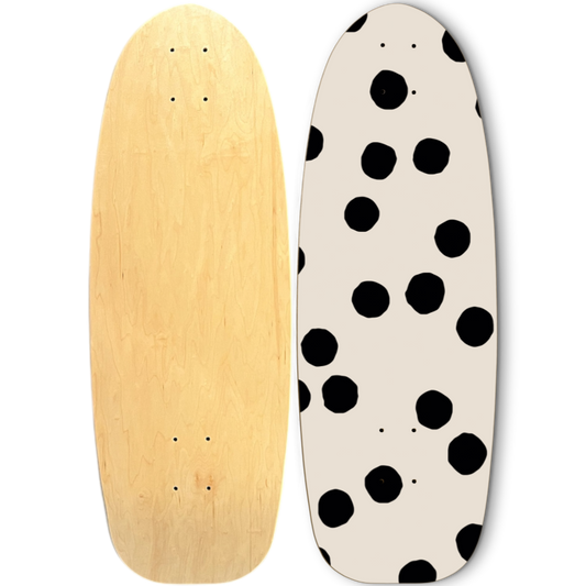 POLKA DOT + SKATEBOARD
