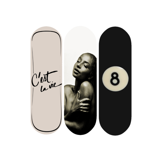 SET #4 (c'est la vie + sade + vintage eight ball)